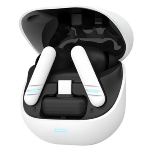 Auriculares Trust GXT 409 Oxxie inalámbricos Bluetooth gaming con cancelación de ruido Blanco