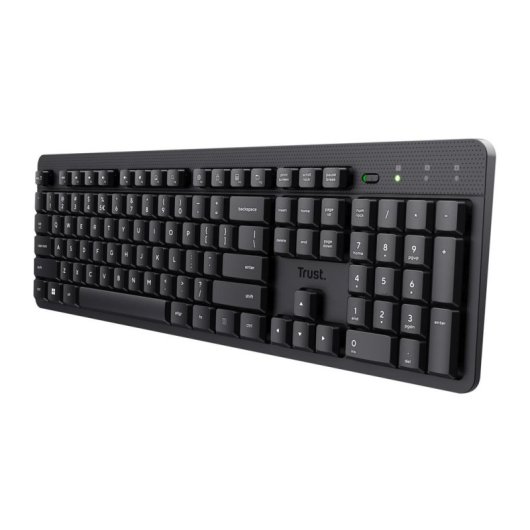 Teclado Trust Ody II membrana inalámbrico con ratón y batería AAA