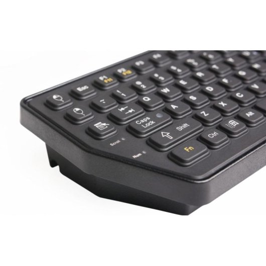 Clavier Gamber-Johnson 7300-0171 Mini filaire USB rétroéclairage rouge