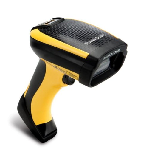 Kabelloser Code-Scanner Datalogic POWERSCAN PD9100 1D LED Schwarz/Gelb