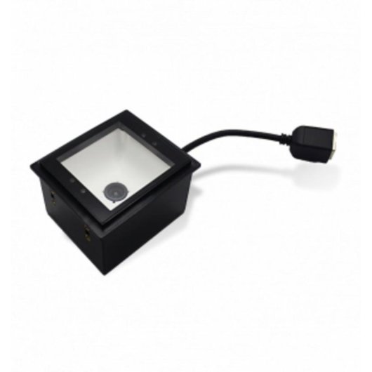 Lector de códigos de barras fijo Newland FM30 1D/2D CMOS USB Negro
