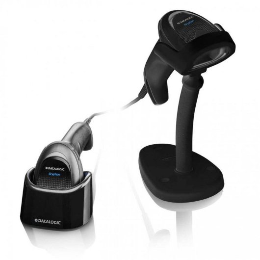 Lector de códigos de barras portátil Datalogic Gryphon I GD4520 1D/2D Laser Negro