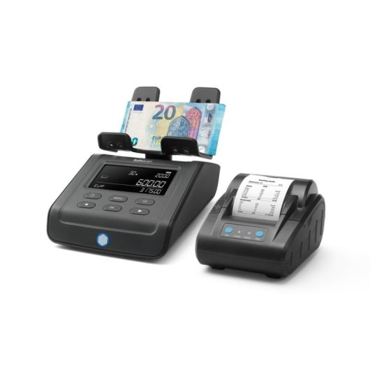 Contador de billetes Safescan 6165 G3 Universal Portátil Corriente alterna y Baterías