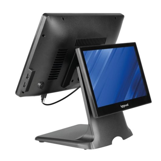 Terminal Punto Venta Dual IGGUAL 15.6" 11.6" N100 8GB 256GB SSD Windows 11 Pro