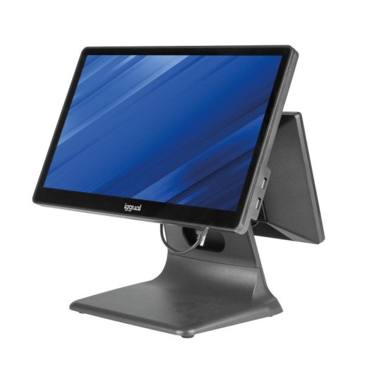 Terminal Punto Venta Dual IGGUAL 15.6" 11.6" N100 8GB 256GB SSD Windows 11 Pro