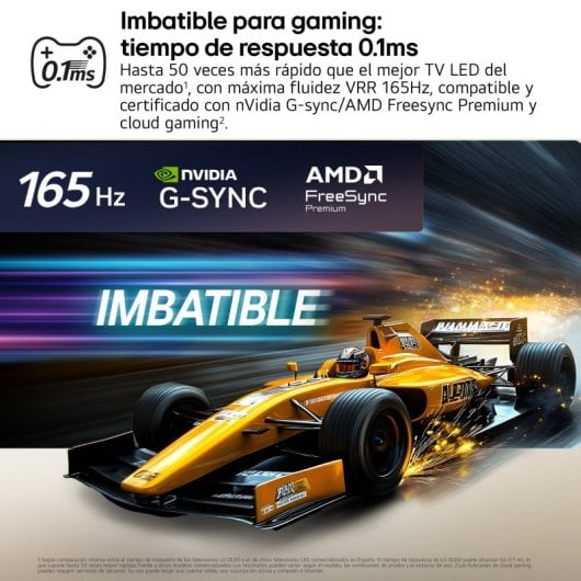TV LG OLED evo AI OLED42C64LA 42" 4K UltraHD 120Hz Smart TV webOS HDR10 Dolby Vision
