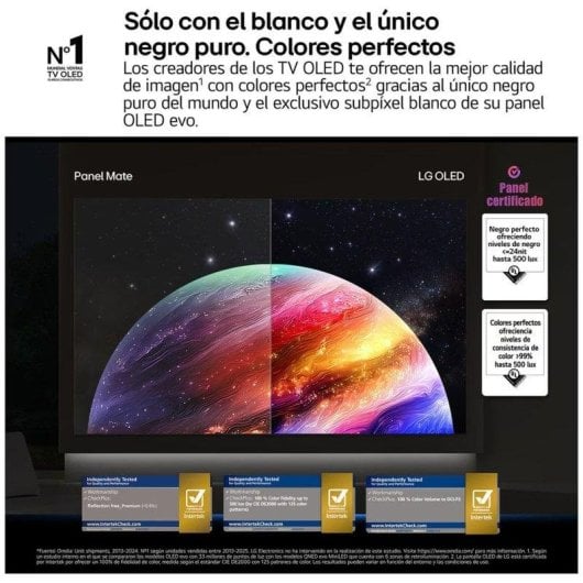 TV LG OLED evo AI OLED42C64LA 42" 4K UltraHD 120Hz Smart TV webOS HDR10 Dolby Vision