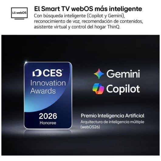 TV LG OLED evo AI OLED42C64LA 42" 4K UltraHD 120Hz Smart TV webOS HDR10 Dolby Vision