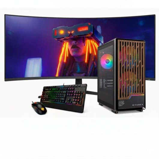 PC Sobremesa NeoPC Ryzen 9 5950X 16GB Monitor 34" 2TB NVME RTX 5060 Windows 11 Pro curvo