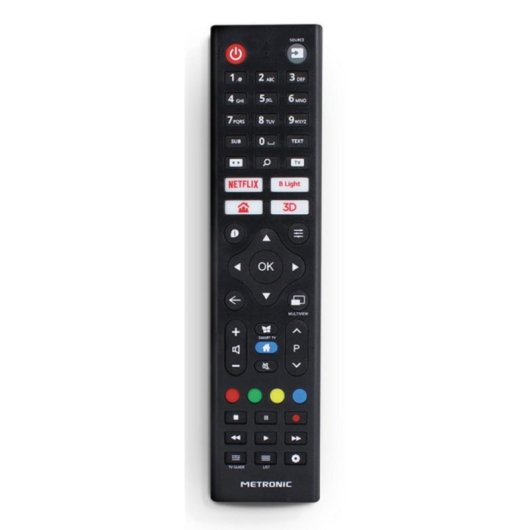 Fernbedienung Metronic 495352 für TV Philips IR Schwarz Kabellos Tasten