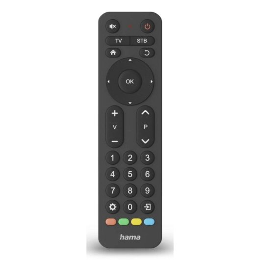 Universalfernbedienung Hama TV 31 Tasten Schwarz