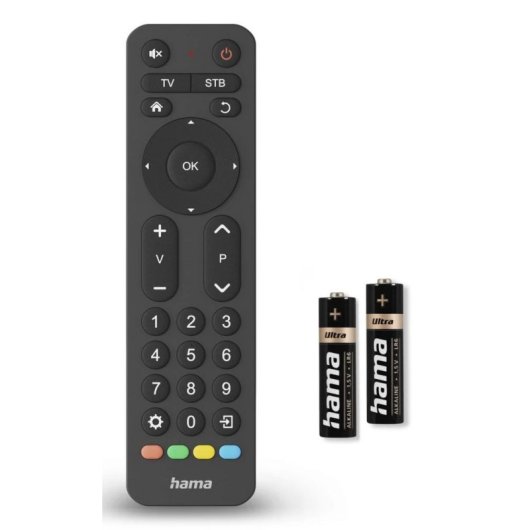 Universalfernbedienung Hama TV 31 Tasten Schwarz