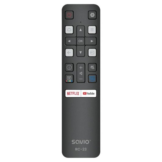 Mando a distancia Savio RC-23 Universal TCL IR Inalámbrico 19 Botones