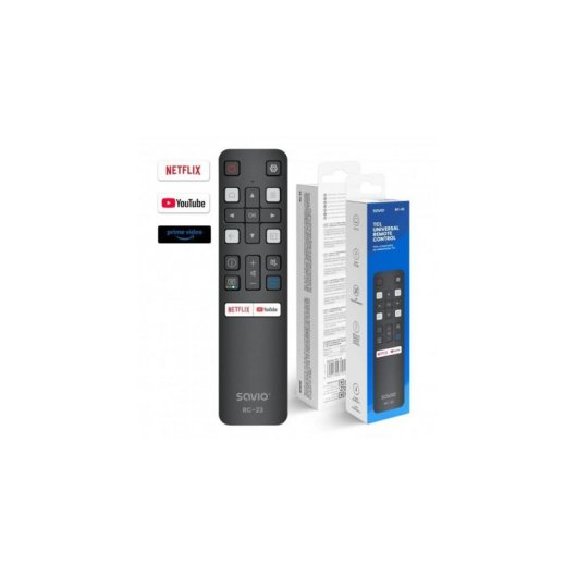 Mando a distancia Savio RC-23 Universal TCL IR Inalámbrico 19 Botones