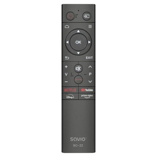 Mando a distancia universal Savio RC-22 programable 10 en 1 USB-C