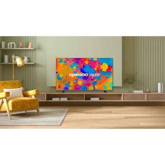 TV Daewoo QLED 65DM55QV 65" 4K UltraHD 60Hz Smart TV VIDAA HDR10 Dolby Vision
