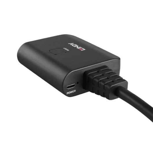 HDMI 4K60 Splitter Lindy 2 Ports Schwarz ABS