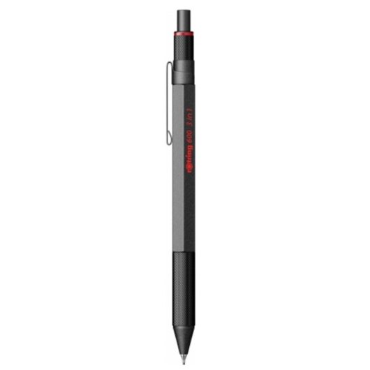Portamine Rotring 600 Esagonale Nero 0,5 mm Confezione 3 Pezzi