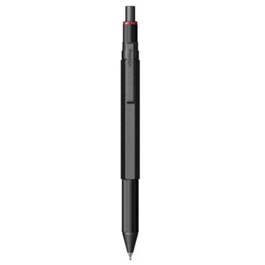 Portamine Rotring 600 Esagonale Nero 0,5 mm Confezione 3 Pezzi