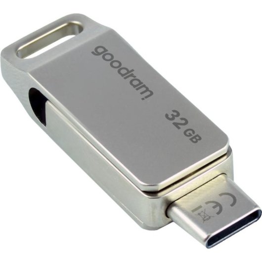 Unità Flash Goodram ODA3 32 GB USB Type-A/Type-C 3.2 Gen 1 Argento