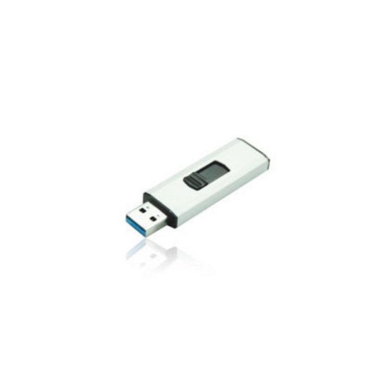 Unità Flash USB MediaRange MR917 64 GB USB 3.2 Gen 1 Scorrevole Nero Argento