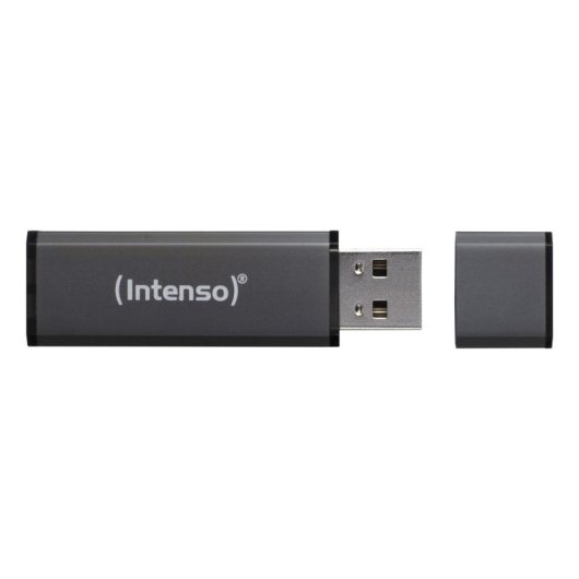 Memoria USB Intenso Alu Line 16 GB USB 2.0 aluminio antracita