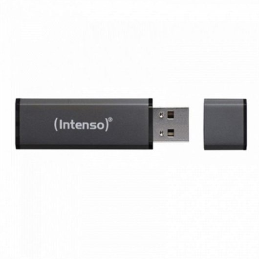 Memoria USB Intenso Alu Line 16 GB USB 2.0 aluminio antracita