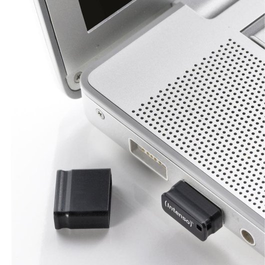 Memoria USB Intenso Slim Line 64 GB USB-A 3.2 Gen 1 100 MB/s Negra