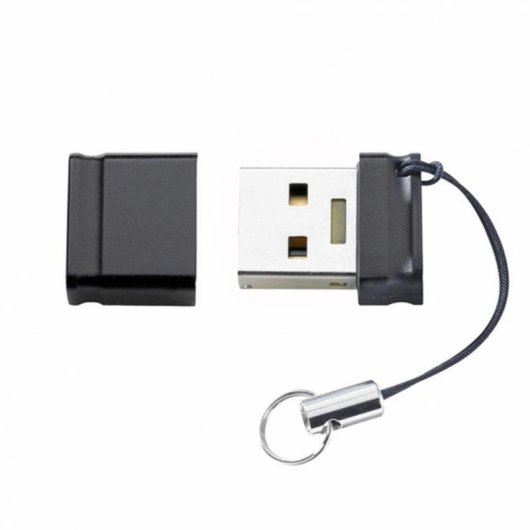 Memoria USB Intenso Slim Line 64 GB USB-A 3.2 Gen 1 100 MB/s Negra