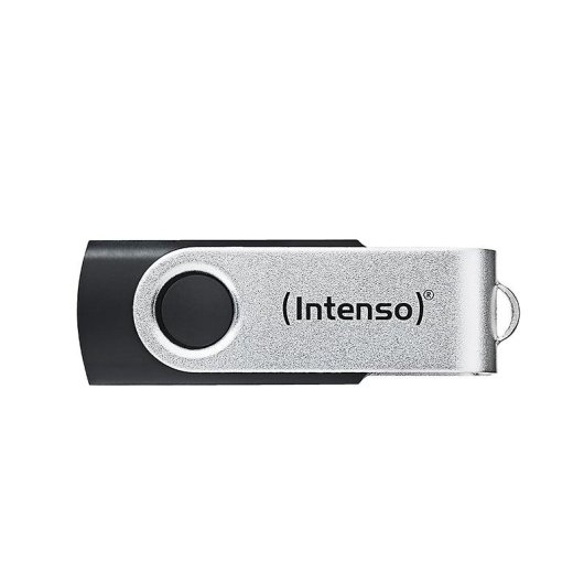 Memoria USB Intenso Office Line 64 GB USB-A 3.2 Gen 1x1 negro-plata