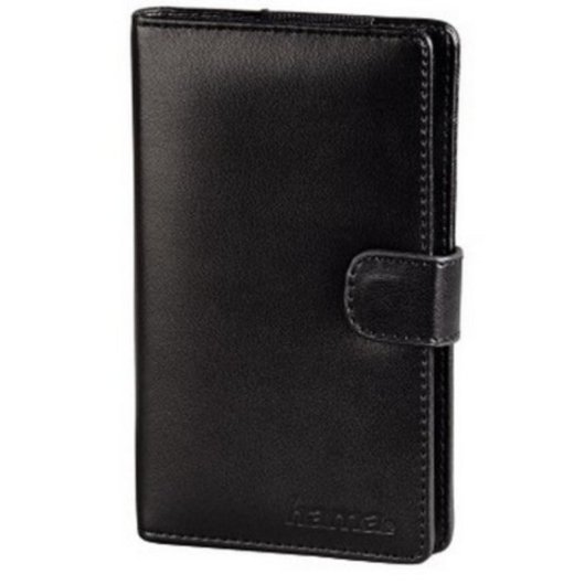 Etui für USB-Sticks Hama Vegas Leder Schwarz 8.2x1.6x13.9cm