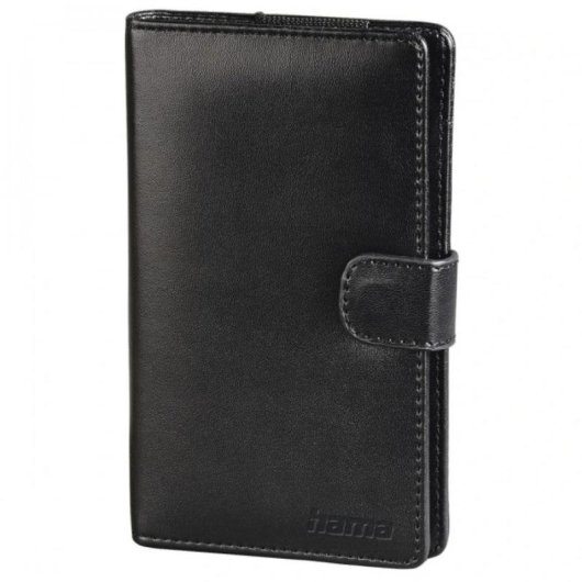 Etui für USB-Sticks Hama Vegas Leder Schwarz 8.2x1.6x13.9cm
