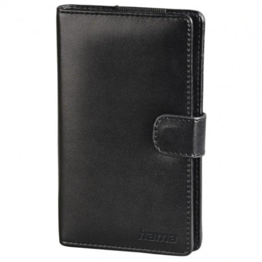 Etui für USB-Sticks Hama Vegas Leder Schwarz 8.2x1.6x13.9cm