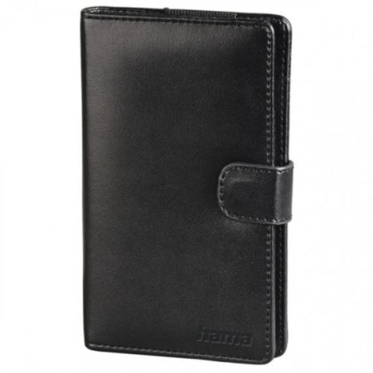 Etui für USB-Sticks Hama Vegas Leder Schwarz 8.2x1.6x13.9cm
