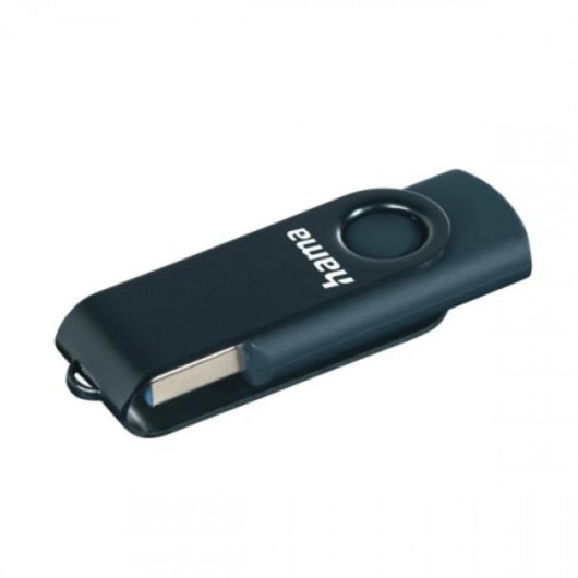 Memoria USB Hama Rotate 256 GB USB 3.2 Gen 1 Azul con tapa giratoria
