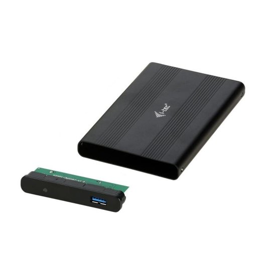 Caja PC I-Tec MySafe AluBasic 2.5" Alluminio Nero USB 3.0 Veloce