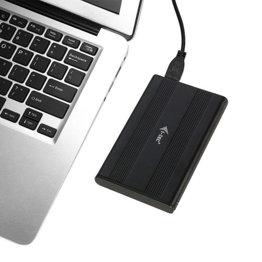 Caja PC I-Tec MySafe AluBasic 2.5" Alluminio Nero USB 3.0 Veloce