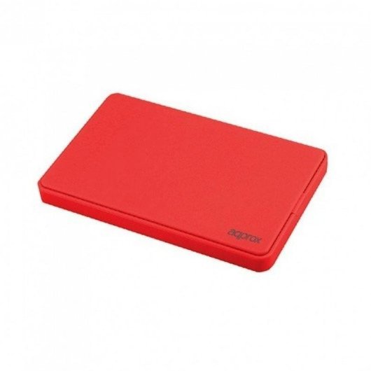 Caja PC APPROX APPHDD300R 2.5" Compatta Plastica Rossa USB 3.0