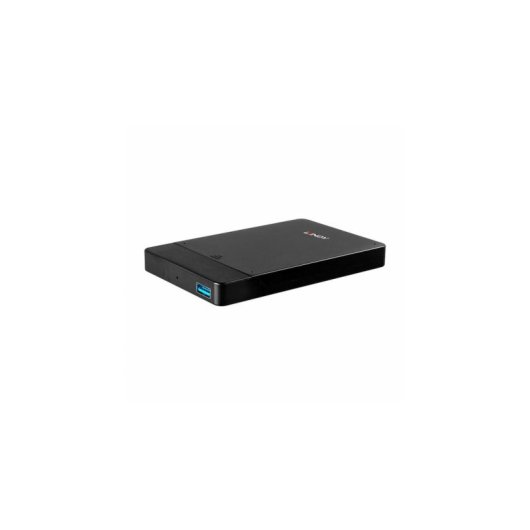 Caja PC Lindy 43331 2.5" Plástico Negro con USB Type-A para HDD/SSD