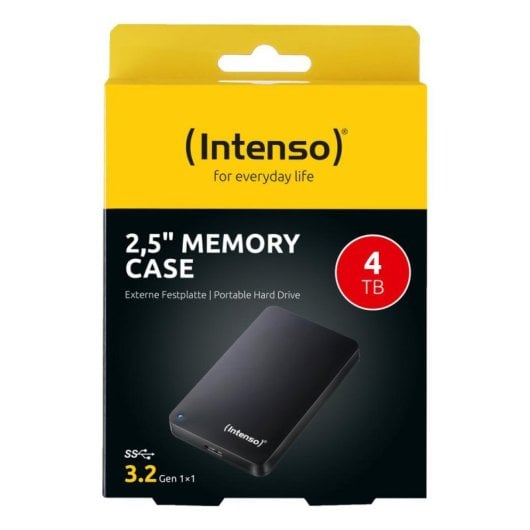 Disco Duro Intenso 6021512 4TB HDD 2.5" USB 3.2 Gen 1 5400rpm Nero