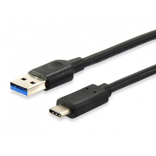 Cable USB 3.2 Gen 1 C à A Equip 0,25 m Noir