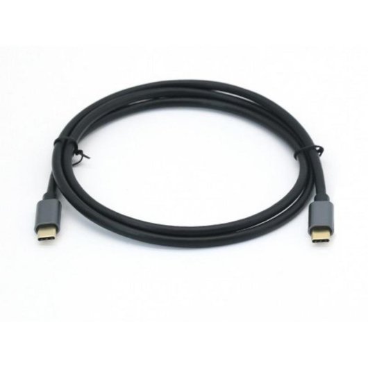 Cable USB 3.2 Gen 2 C a C Equip 1 m 10 Gbps PD 100 W Negro
