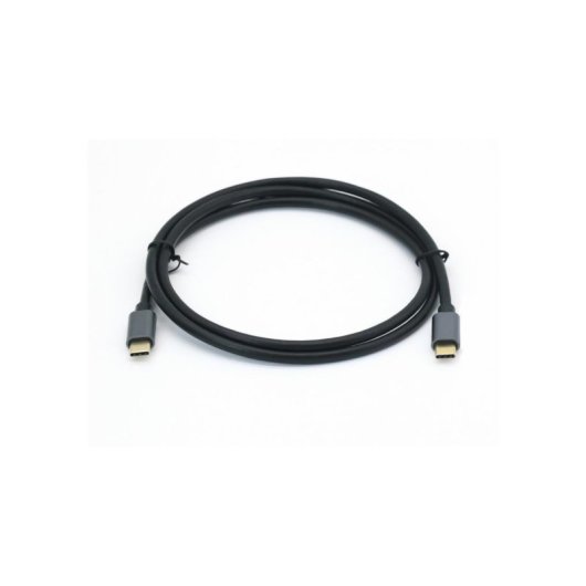 Cable USB 3.2 Gen 2 C a C Equip 1 m 10 Gbps PD 100 W Negro