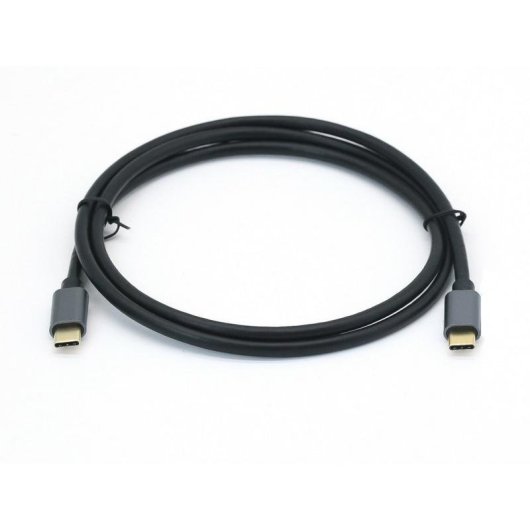 Cable USB 3.2 Gen 2 C a C Equip 1 m 10 Gbps PD 100 W Negro