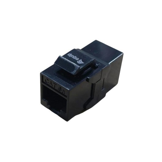 Flacher Netzwerkstecker EQUIP 125580 RJ-45 Weiblich zu Weiblich Cat6a PoE