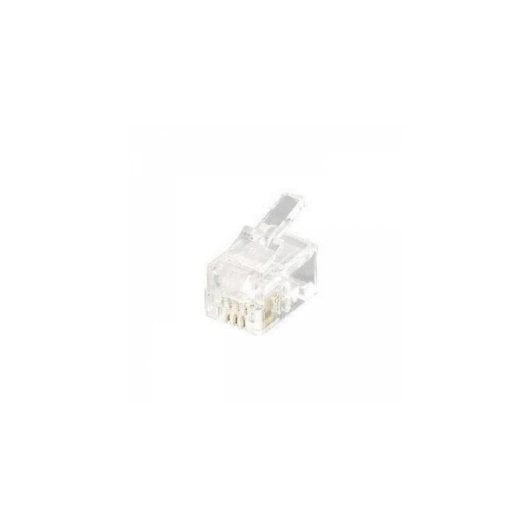 Conector RJ-11 4P4C Transparente EQUIP 121111 Kit 100 Unidades