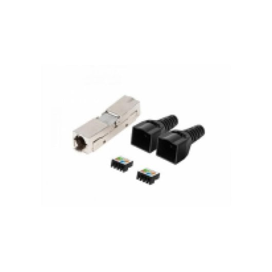 Connettore Adattatore 2x RJ45 Cat6 FTP Plug 8P8C Tool-Less Lanberg