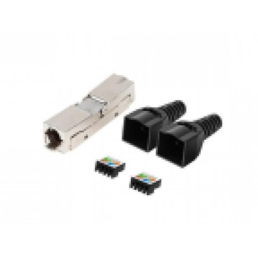 Connettore Adattatore 2x RJ45 Cat6 FTP Plug 8P8C Tool-Less Lanberg