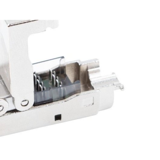 LANBERG 2x RJ45 Cat6a FTP Stecker 8P8C Tool-Less Adapter