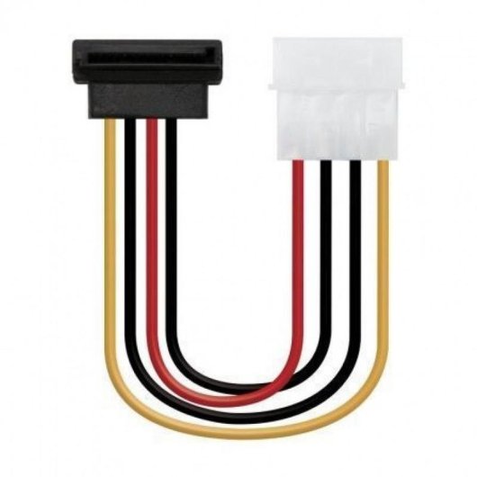 Cable de Alimentación SATA Nanocable Molex a SATA 16 cm